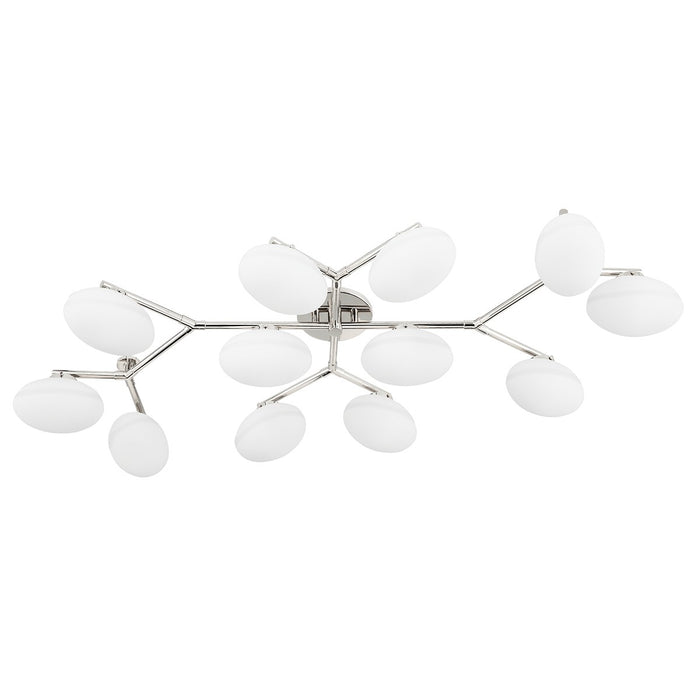 Hudson Valley 5559-PN Wagner 12 Light Semi Flush Mount, Polished Nickel Main Image.jpg