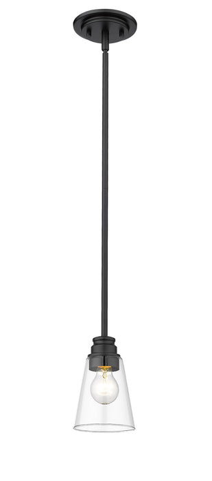 Z-Lite 428MP-MB Annora One Light Mini Pendant, Matte Black Main Image.jpg