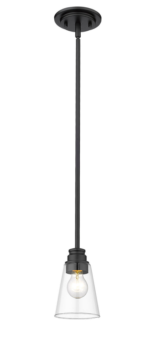 Z-Lite 428MP-MB Annora One Light Mini Pendant, Matte Black Main Image.jpg