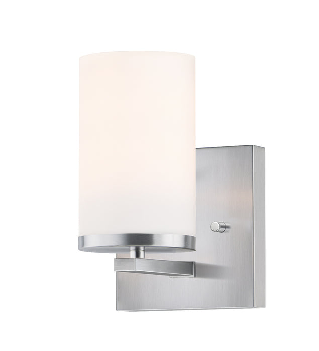 Maxim 10281SWSN Lateral One Light Wall Sconce, Satin Nickel Main Image.jpg