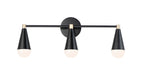 Maxim 11263BKSBR/BUL Lovell LED Bath Vanity, Black / Satin Brass Main Image.jpg