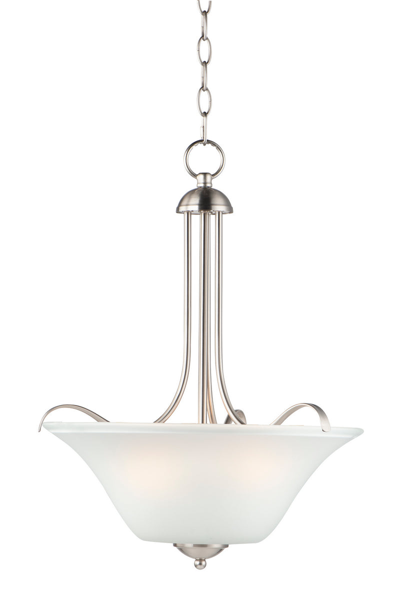 Maxim 12070FTSN Vital Three Light Pendant, Satin Nickel Main Image.jpg