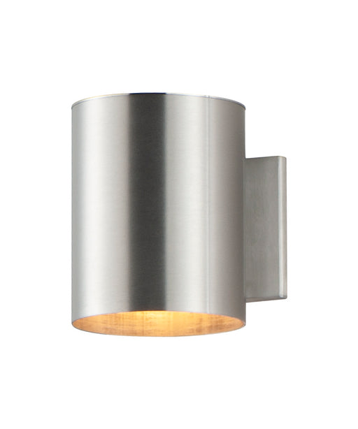 Maxim 26101AL Outpost One Light Outdoor Wall Lantern, Brushed Aluminum Main Image.jpg