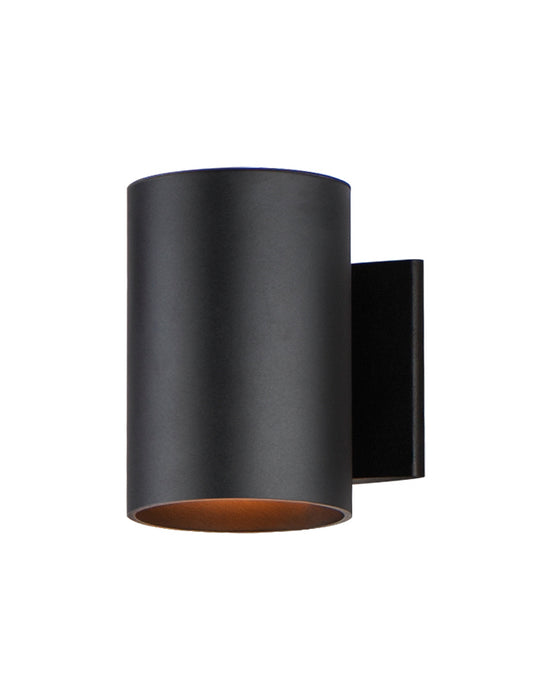 Maxim 26101BK Outpost One Light Outdoor Wall Lantern, Black Main Image.jpg