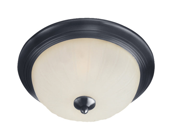 Maxim 5832FTBK Essentials - 583x Three Light Flush Mount, Black Main Image.jpg