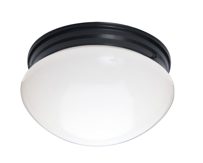 Maxim 5881WTBK Essentials - 588x Two Light Flush Mount, Black Main Image.jpg