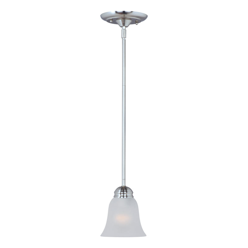 Maxim 91011FTPC Basix One Light Mini Pendant, Polished Chrome Main Image.jpg
