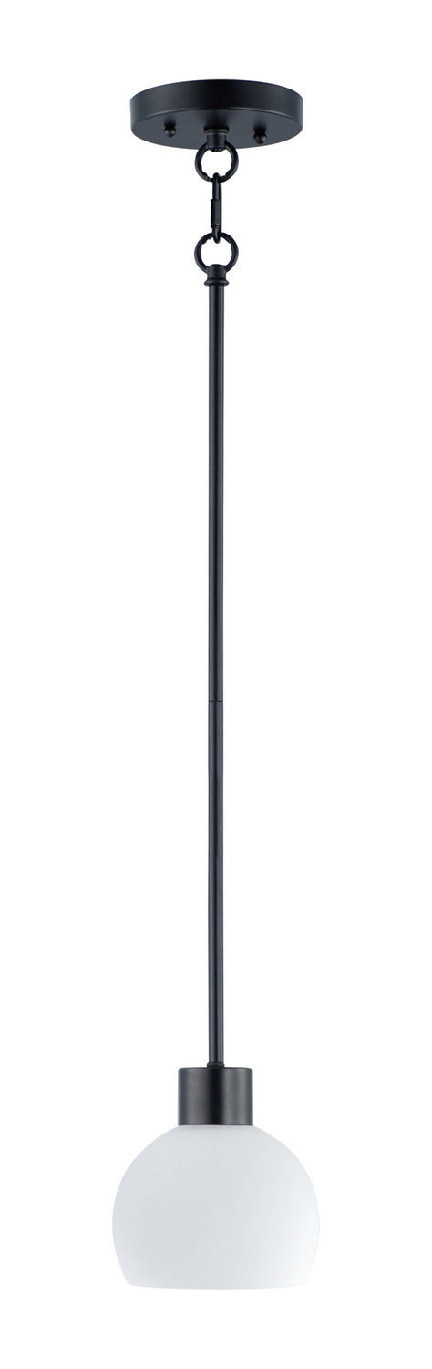 Maxim 91270SWBK Coraline One Light Mini Pendant, Black Main Image.jpg