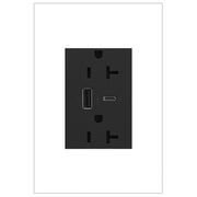 adorne® ARTRUSB206ACG4 20A Tamper-Resistant Ultra-Fast USB Type-A/C Outlet, Graphite Main Image.jpg