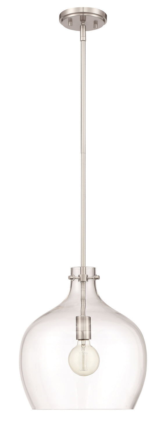 Millennium 2071-BN One Light Pendant, Brushed Nickel Main Image.jpg
