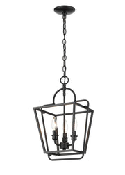 Millennium 3236-MB Three Light Pendant, Matte Black Main Image.jpg