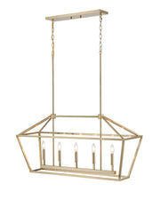 Millennium 3245-MG Five Light Pendant, Modern Gold Main Image.jpg