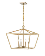 Millennium 3294-MG Four Light Pendant, Modern Gold Main Image.jpg