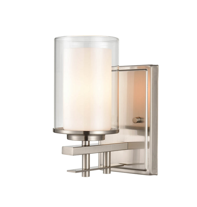Millennium 5501-BN Huderson One Light Wall Sconce, Brushed Nickel Main Image.jpg