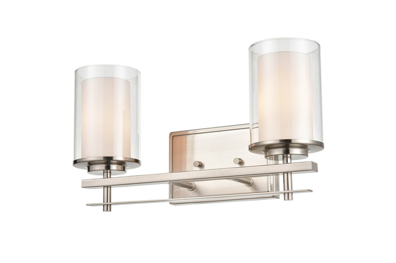 Millennium 5502-BN Huderson Two Light Wall Sconce, Brushed Nickel Main Image.jpg