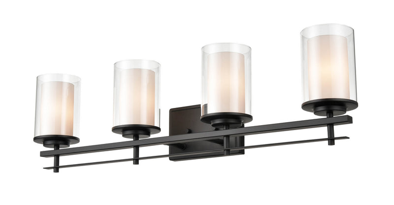 Millennium 5504-MB Huderson Four Light Wall Sconce, Matte Black Main Image.jpg