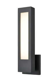 Millennium 8071-PBK Amster LED Outdoor Wall Mount, Powder coated Black Main Image.jpg