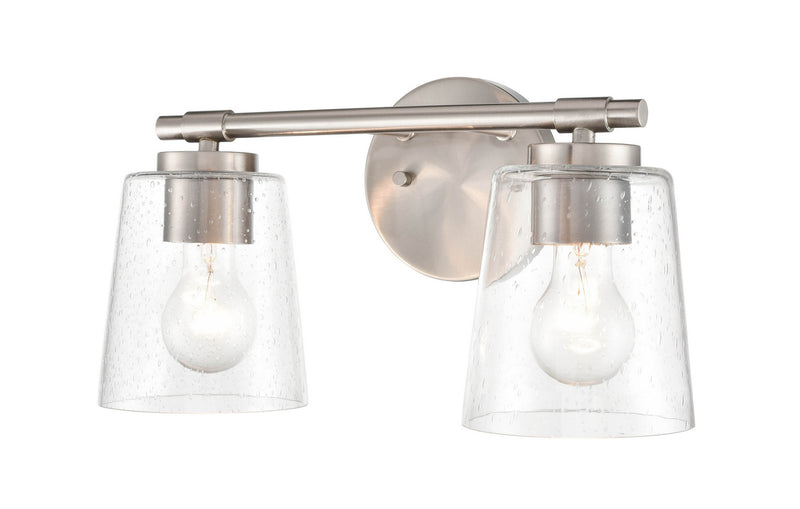 Millennium 8112-BN Two Light Vanity, Brushed Nickel Main Image.jpg