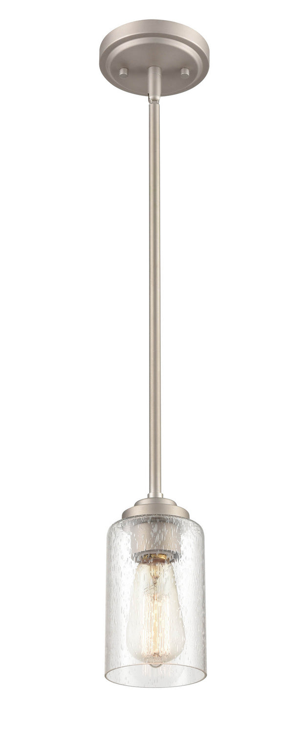 Millennium 9601-SN Moven One Light Mini Pendant, Satin Nickel Main Image.jpg