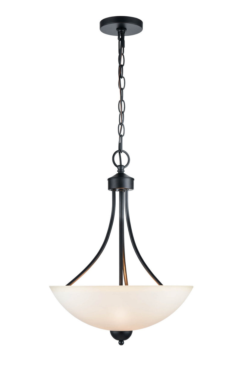 Millennium 9802-MB Ivey Lake Two Light Pendant, Matte Black Main Image.jpg