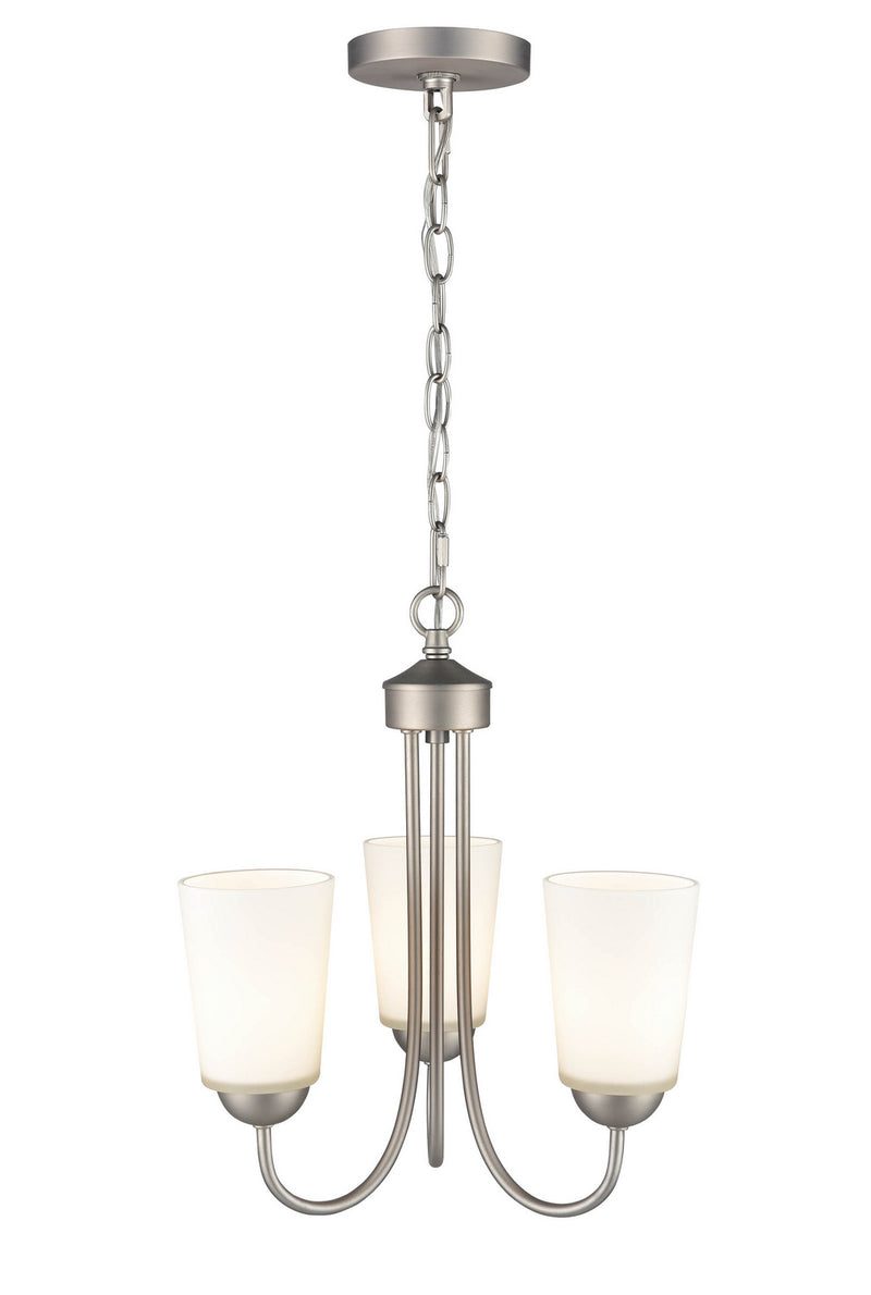 Millennium 9803-SN Ivey Lake Three Light Chandelier, Satin Nickel Main Image.jpg
