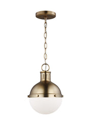 Visual Comfort Studio 6177101-848 Hanks One Light Mini Pendant, Satin Brass Main Image.jpg