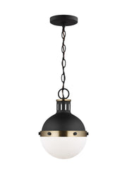 Visual Comfort Studio 6177101EN3-112 Hanks One Light Mini Pendant, Midnight Black Main Image.jpg