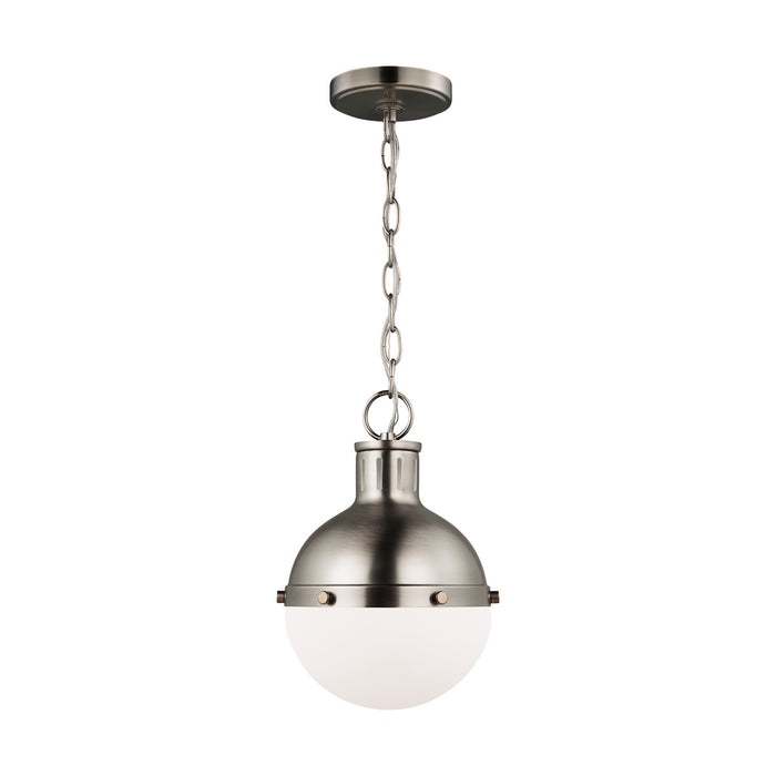 Visual Comfort Studio 6177101EN3-965 Hanks One Light Mini Pendant, Antique Brushed Nickel Main Image.jpg