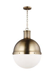 Visual Comfort Studio 6677101-848 Hanks One Light Pendant, Satin Brass Main Image.jpg