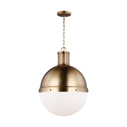 Visual Comfort Studio 6677101EN3-848 Hanks One Light Pendant, Satin Brass Main Image.jpg