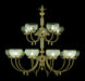 Framburg 7515 PB Chancery 15 Light Foyer Chandelier, Polished Brass Main Image.jpg