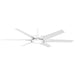 Minka-Aire F866L-WHF Deco 65" Ceiling Fan, Flat White Alternate Image.jpg