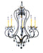 Framburg 9905 MB Liebestraum Five Light Chandelier, Mahogany Bronze Main Image.jpg