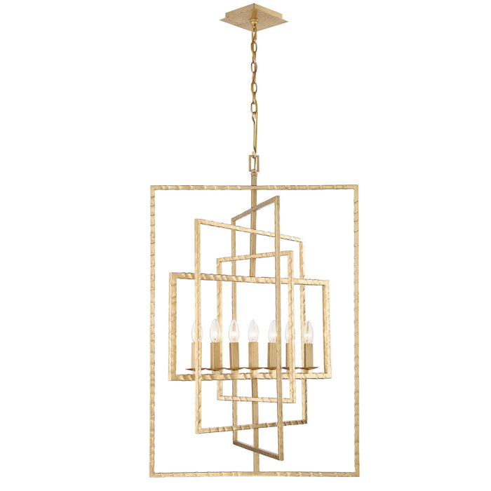 Crystorama 339-GA Capri Seven Light Chandelier Antique Gold Main Image.jpg