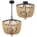 Crystorama 604-FB Rylee Four Light Chandelier Forged Bronze Main Image.jpg