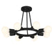 Crystorama 9043-BK Dakota Eight Light Semi Flush Mount Black Main Image.jpg