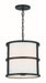 Crystorama 9593-MK Hulton Three Light Pendant Matte Black Main Image.jpg