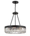 Crystorama ALI-B2008-CZ Alister Eight Light Chandelier Charcoal Bronze Main Image.jpg
