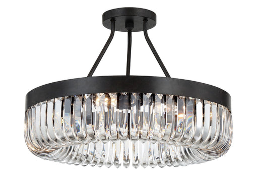Crystorama ALI-B2008-CZ_CEILING Alister Eight Light Semi Flush Mount Charcoal Bronze Main Image.jpg