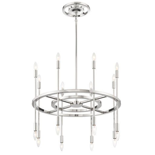 Crystorama ARS-B4016-PN Aries 16 Light Chandelier Polished Nickel Main Image.jpg