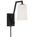 Crystorama AVO-B4201-MK Avon One Light Wall Sconce Matte Black Main Image.jpg