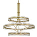 Crystorama CLO-8000-AG Clover 24 Light Chandelier Aged Brass Main Image.jpg
