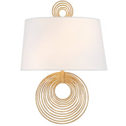 Crystorama DOR-B7702-RG Doral Two Light Wall Sconce Renaissance Gold Main Image.jpg