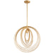 Crystorama DOR-B7711-RG Doral One Light Pendant Renaissance Gold Main Image.jpg