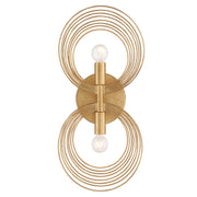 Crystorama DOR-B7722-RG Doral Two Light Wall Sconce Renaissance Gold Main Image.jpg