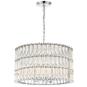 Crystorama ELL-B3006-PN Elliot Six Light Chandelier Polished Nickel Main Image.jpg