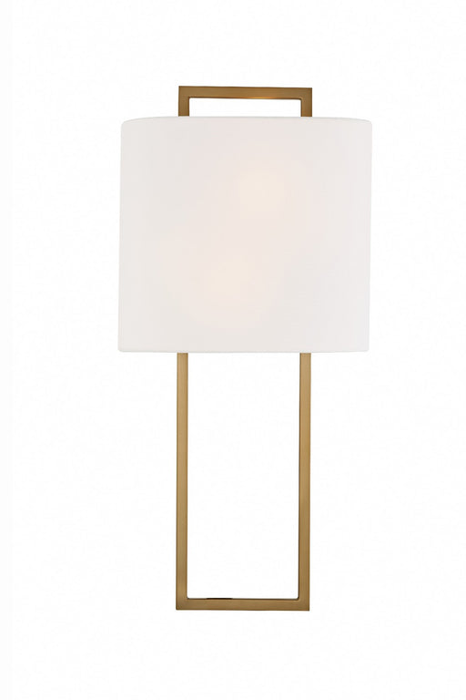 Crystorama FRE-422-VG Fremont Two Light Wall Sconce Vibrant Gold Main Image.jpg