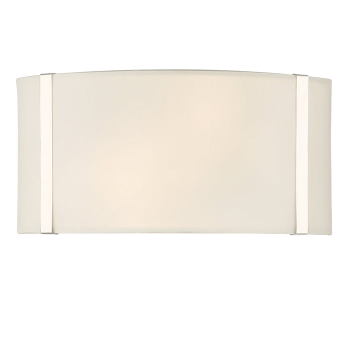 Crystorama FUL-902-PN Fulton Two Light Wall Sconce Polished Nickel Main Image.jpg