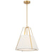 Crystorama FUL-904-GA Fulton Three Light Pendant Antique Gold Main Image.jpg