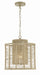 Crystorama JAY-A5001-BS Jayna One Light Pendant Burnished Silver Main Image.jpg